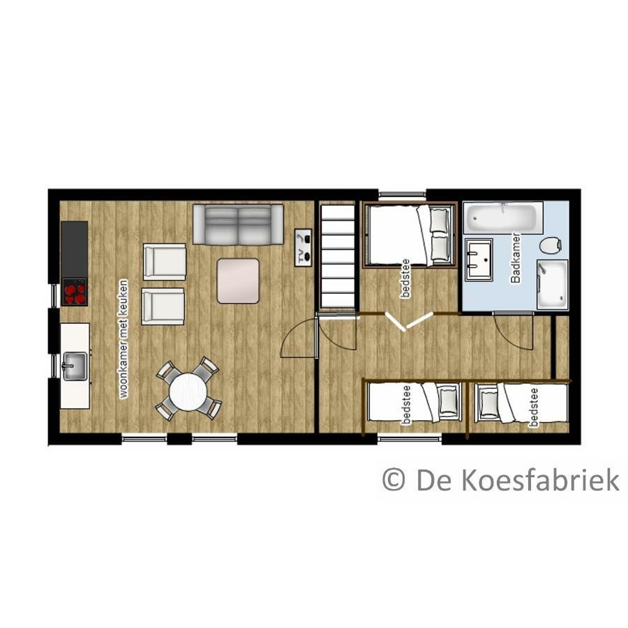 Appartement De Koesfabriek Centrum Dokkum Luaran gambar